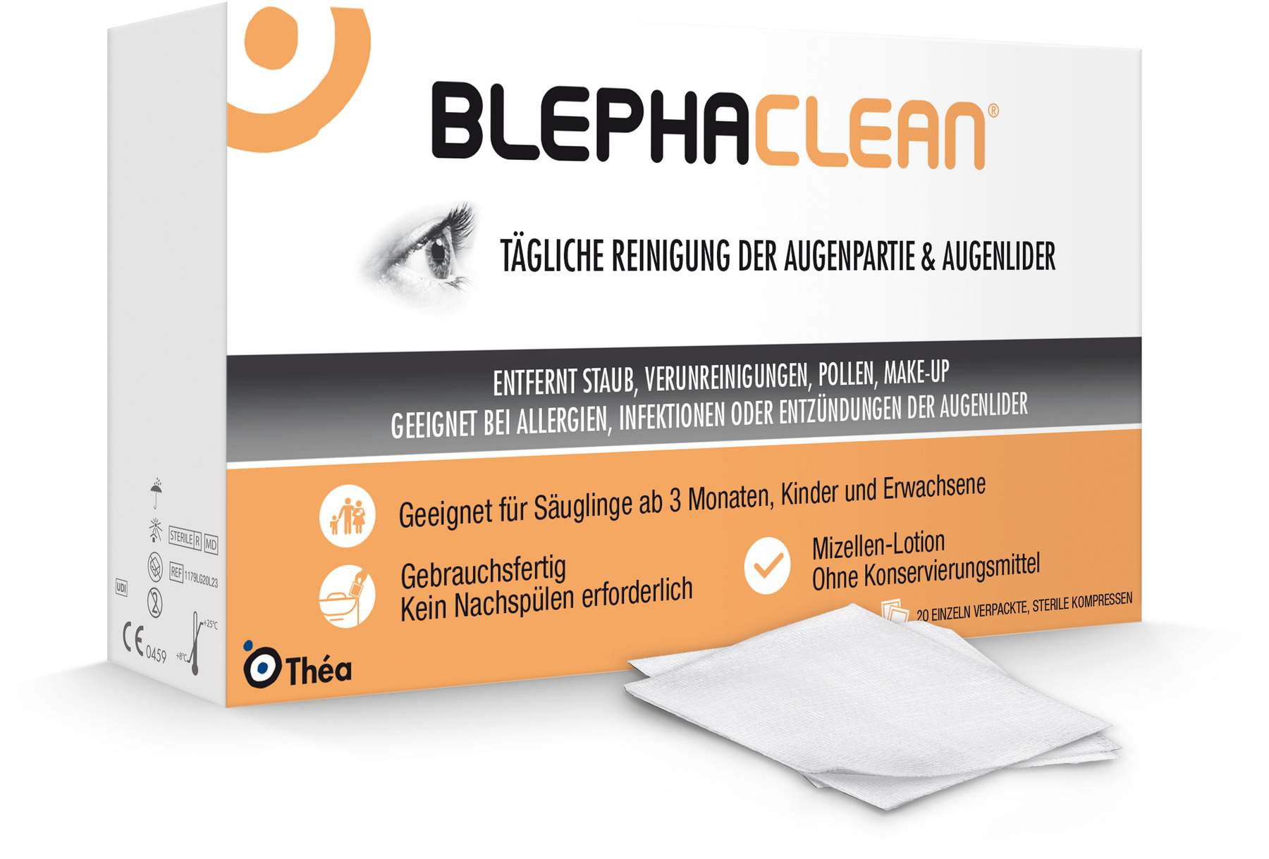 Blephaclean  20 Kompressen