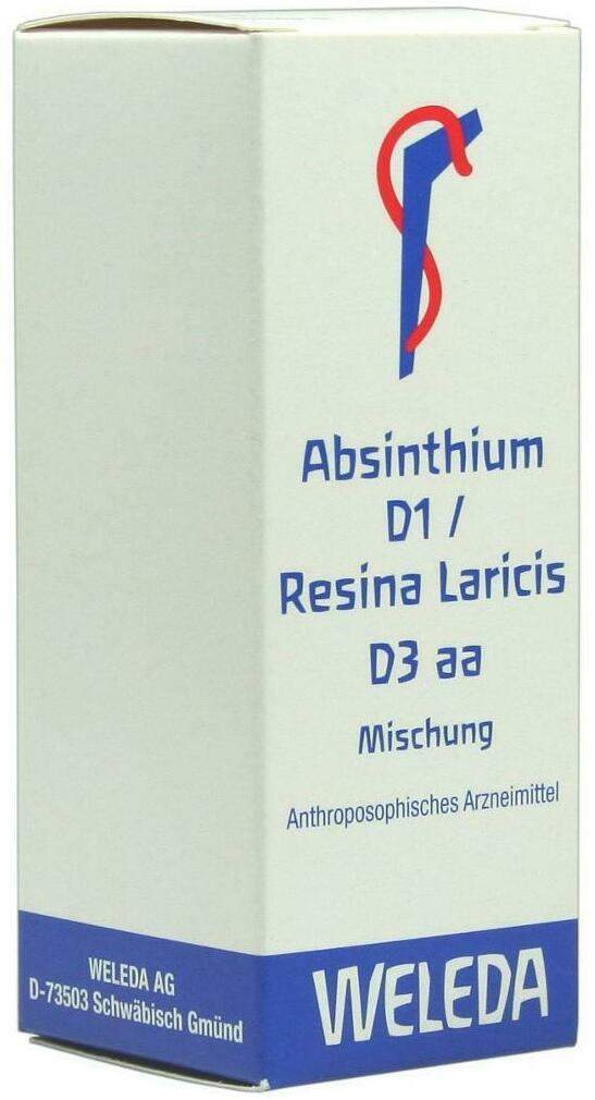 Weleda Absinthium D1 Resina Laricis D3 Aa 50 ml Dilution