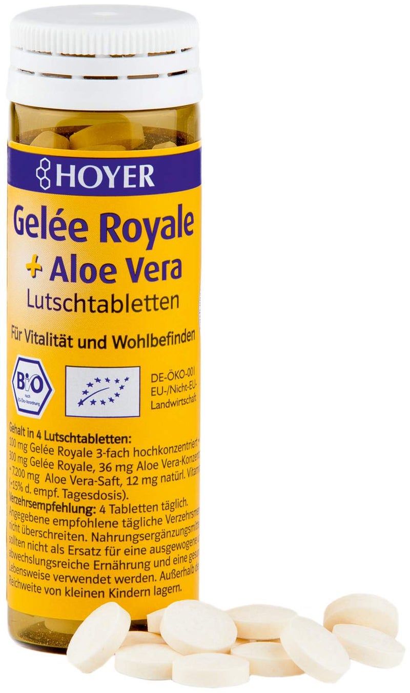 Hoyer Bio Gelee Royale & Aloe Vera 60 Lutschtabletten