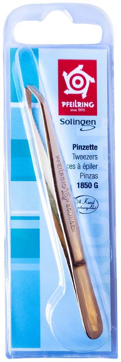 Pinzette Servina 1850g Hartvergoldet 1  Stück