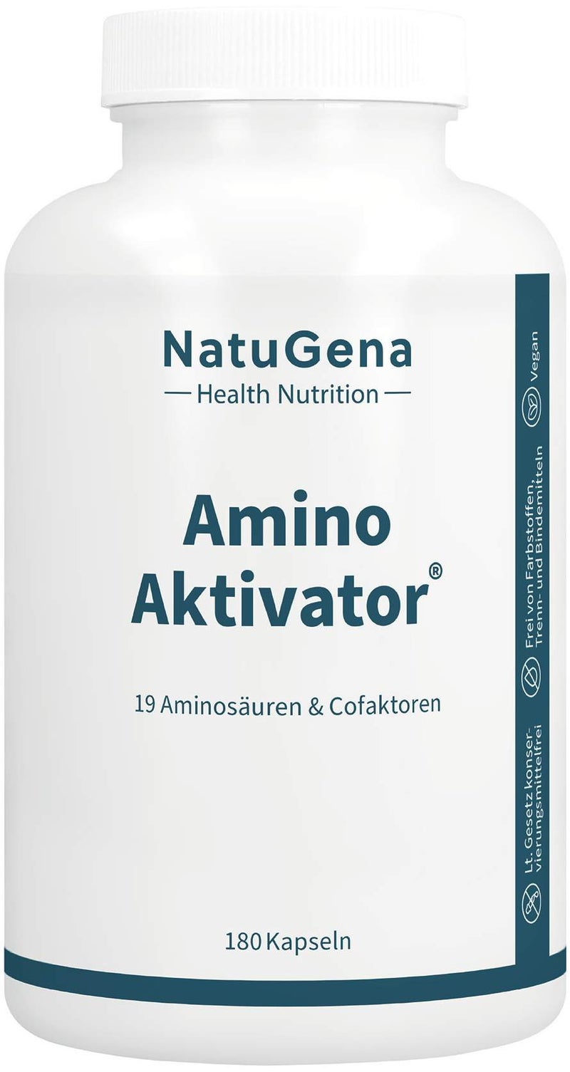 AminoAktivator Aminosäuren + Vitamin B6 + B9 + B12 180 Kapseln