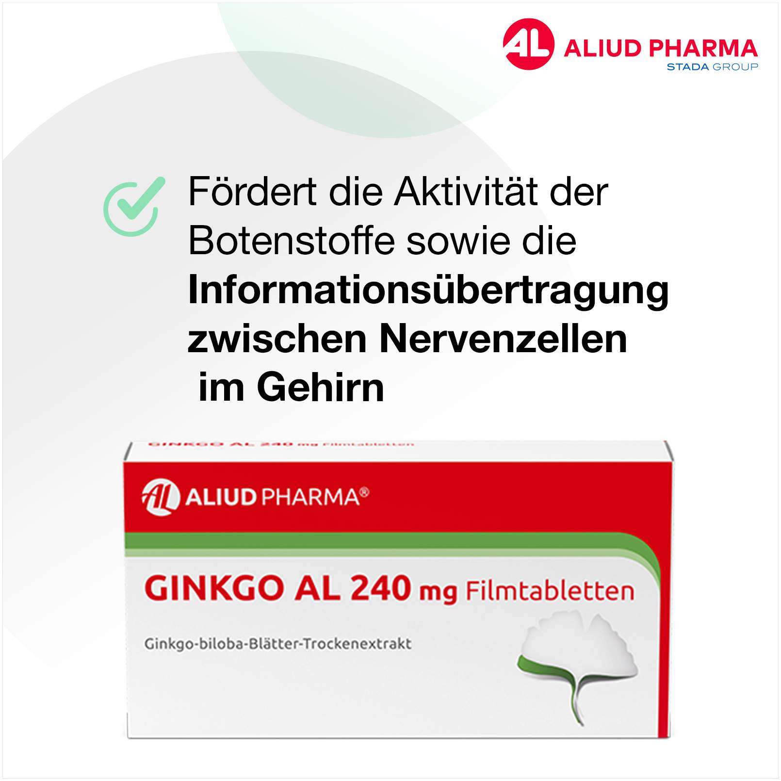 Ginkgo Al 240 mg 30 Filmtabletten