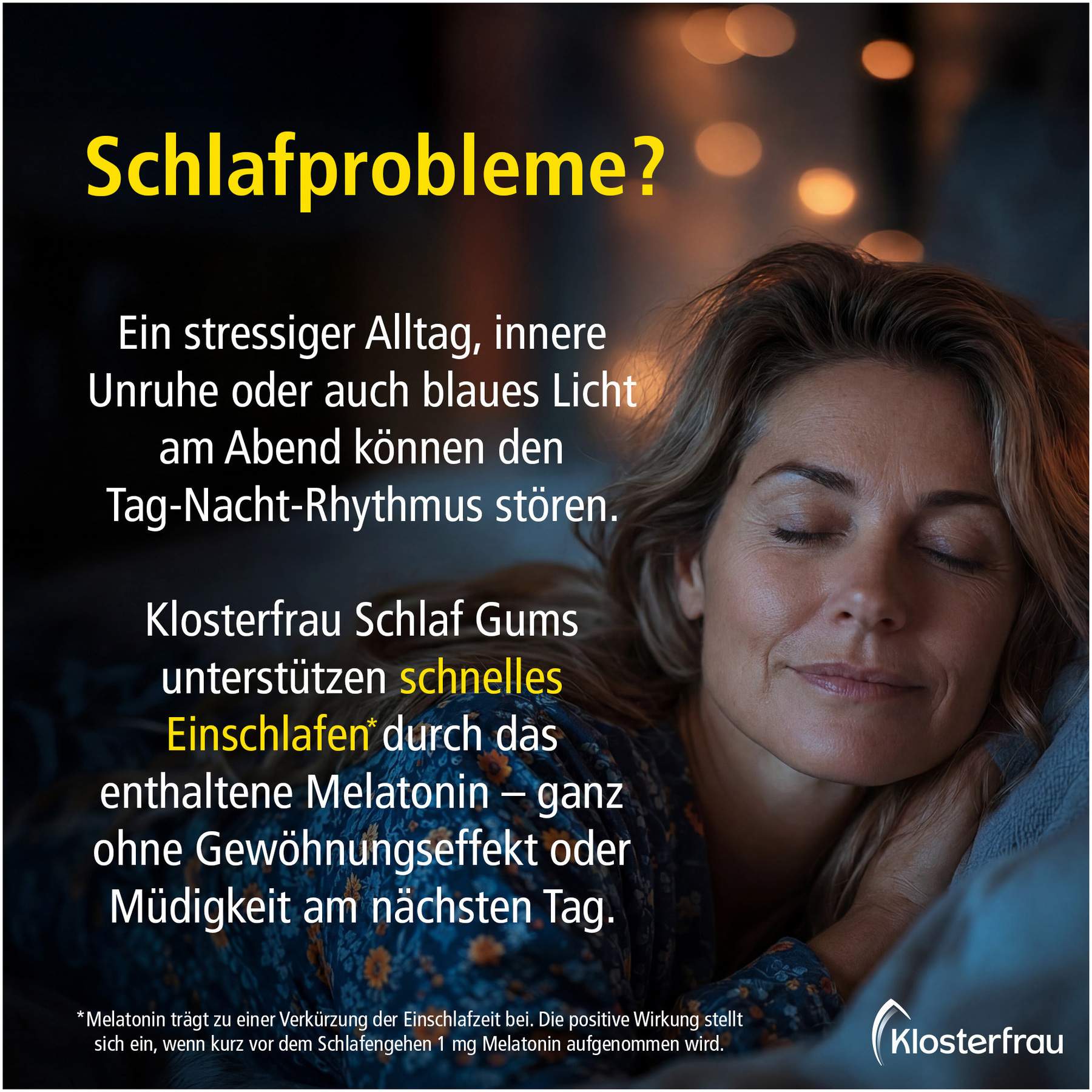 Klosterfrau Schlaf Gums 30 Kaudragees