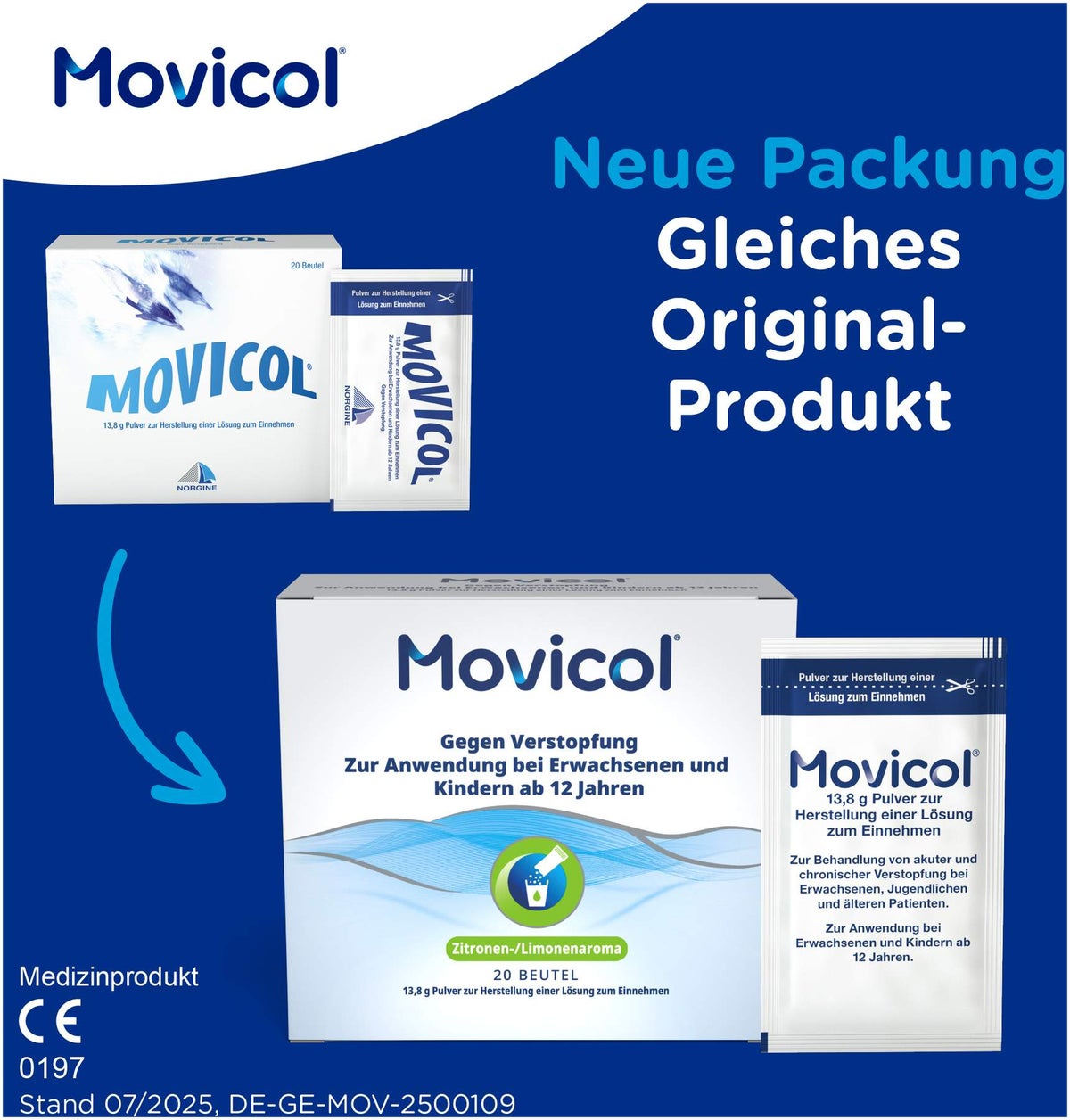Movicol 20 Beutel Pulver