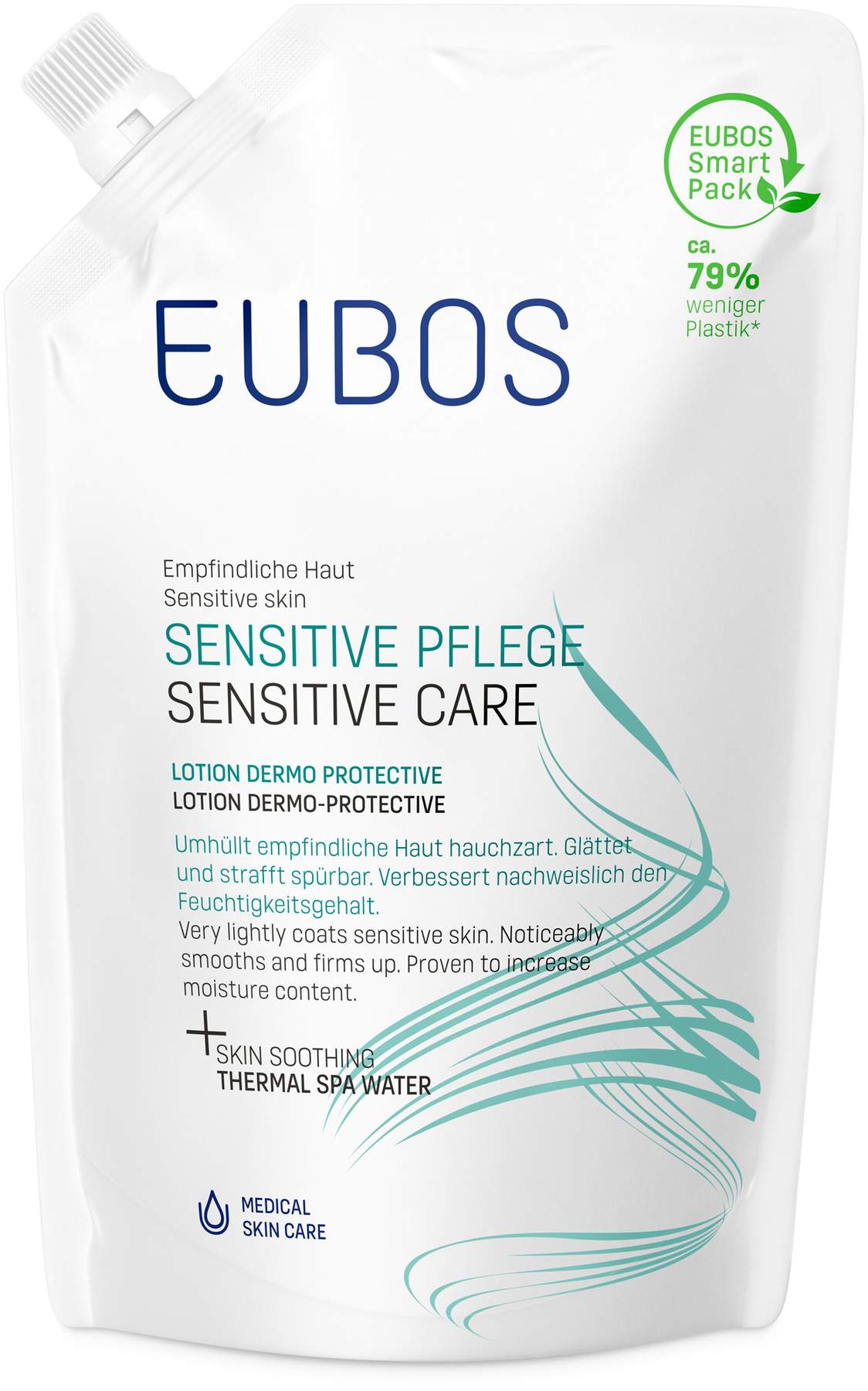 Eubos Sensitive Lotion Dermo Protectiv Nachfüllbeutel 400 Ml...