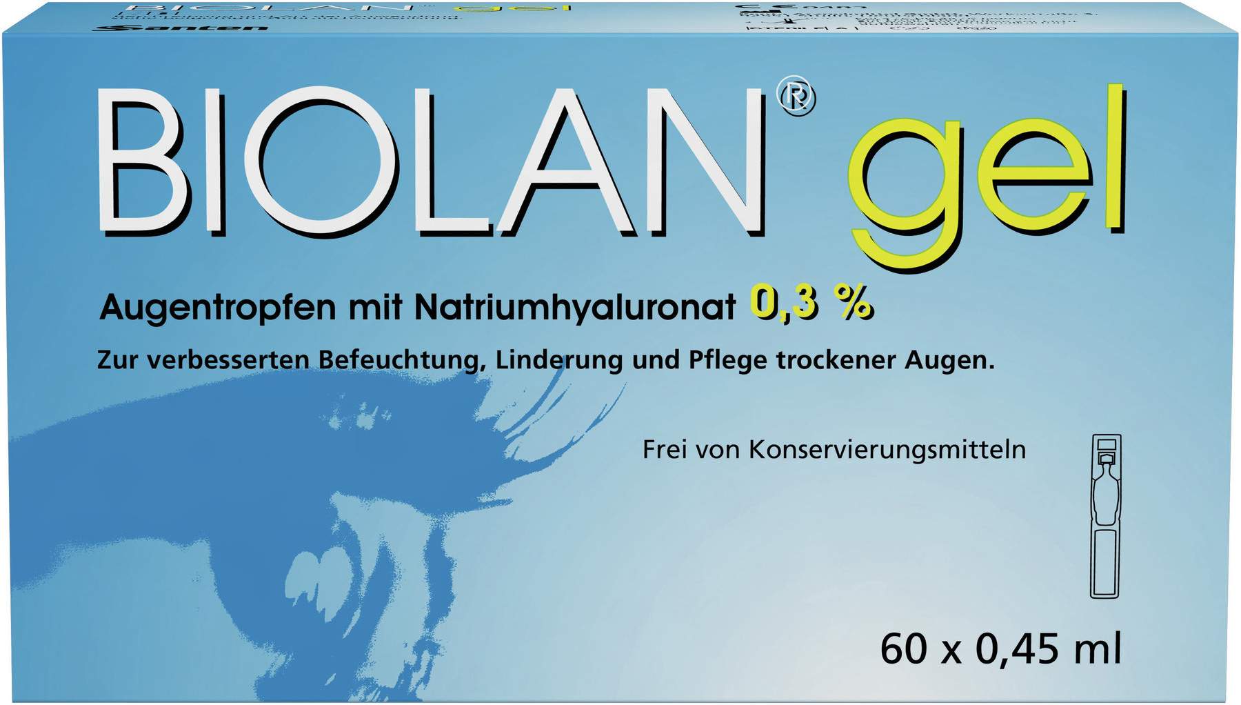Biolan Gel Augentropfen 6 0x 0.45 ml Augentropfen