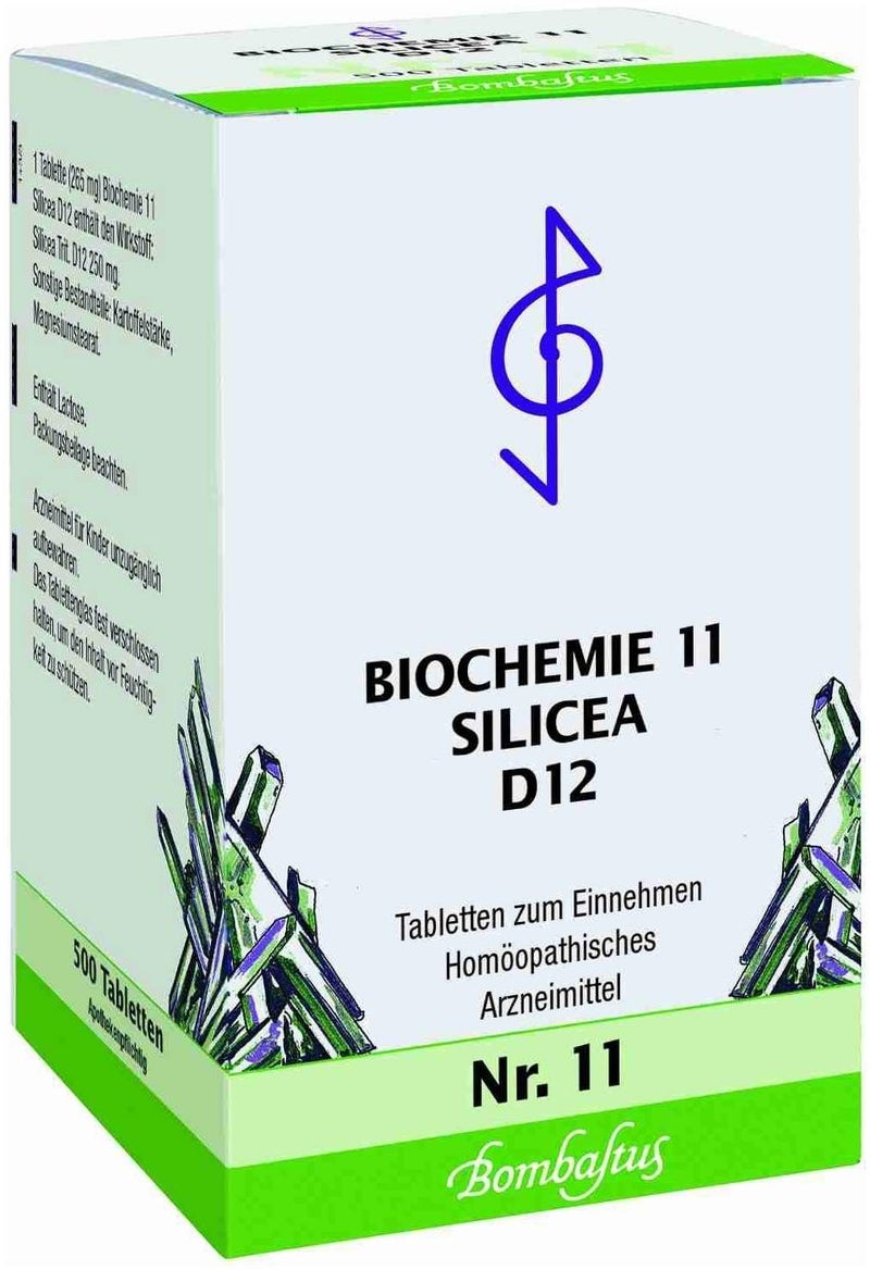 Biochemie Bombastus 11 Silicea D 12 500 Tabletten