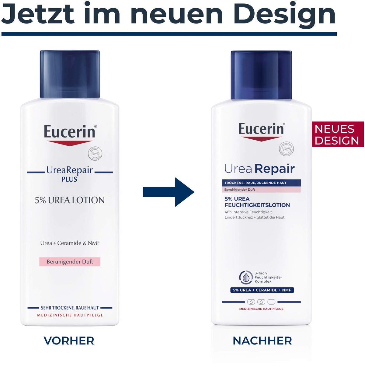Eucerin UreaRepair Plus Lotion 5 % mit Duft 250 ml