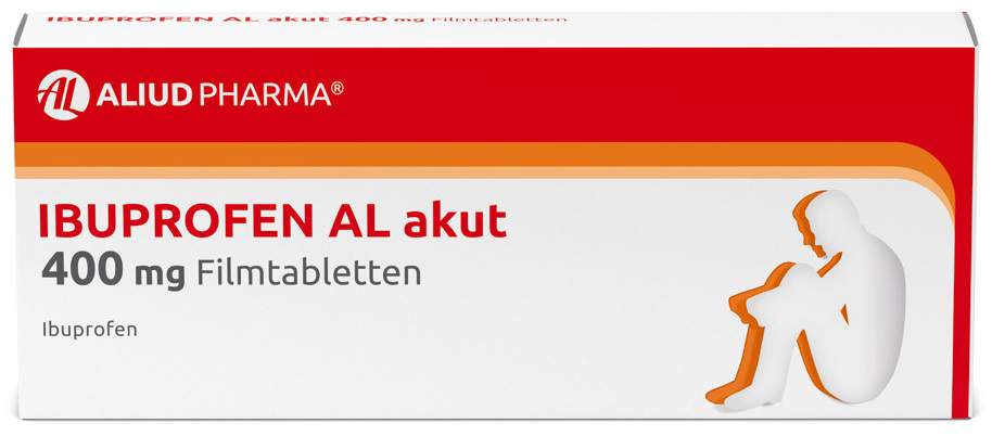 Ibuprofen Al Akut 400 mg 20 Filmtabletten