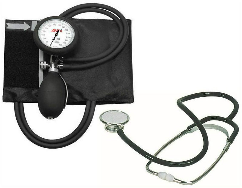 Aneroid Blutdruckmessgerät mit Stethoskop