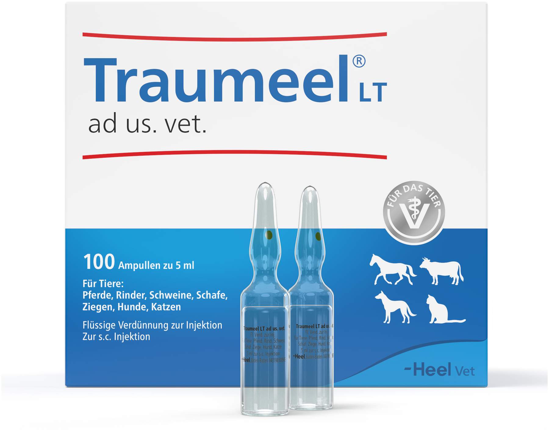 Traumeel LT ad us.vet. 100 x 5 ml Ampullen