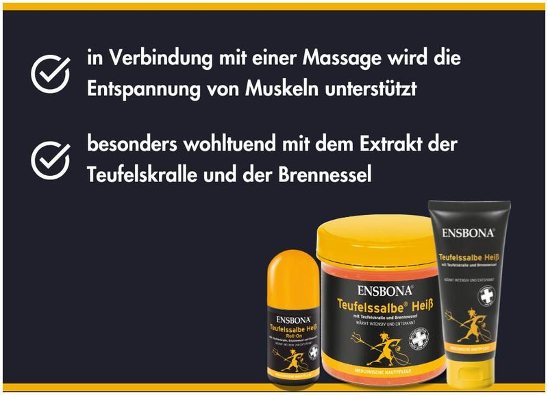 Ensbona Teufelssalbe Heiß 200 ml Salbe