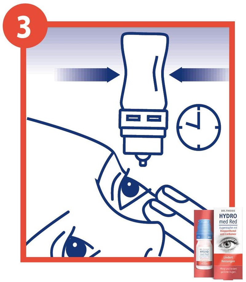 Dr.Theiss Hydro med Red Augentropfen 10 ml