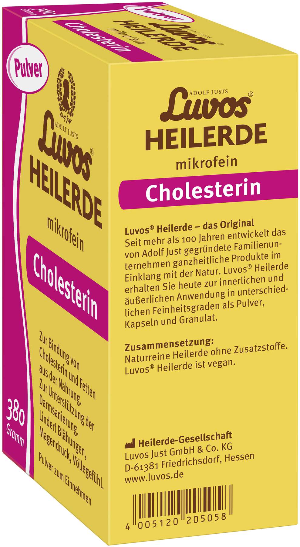 Luvos Heilerde Mikrofein Pulver zum Einnehmen 380 G