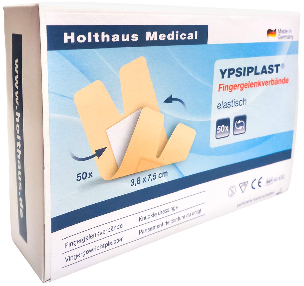 Fingergelenkverband Ypsiplast Elastisch Haut
