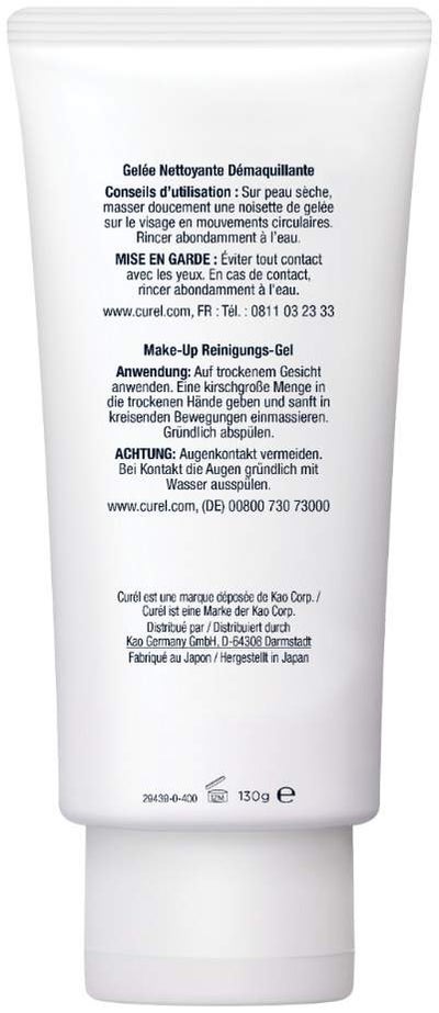 Curél Make-Up Reinigungs-Gel 130 ml