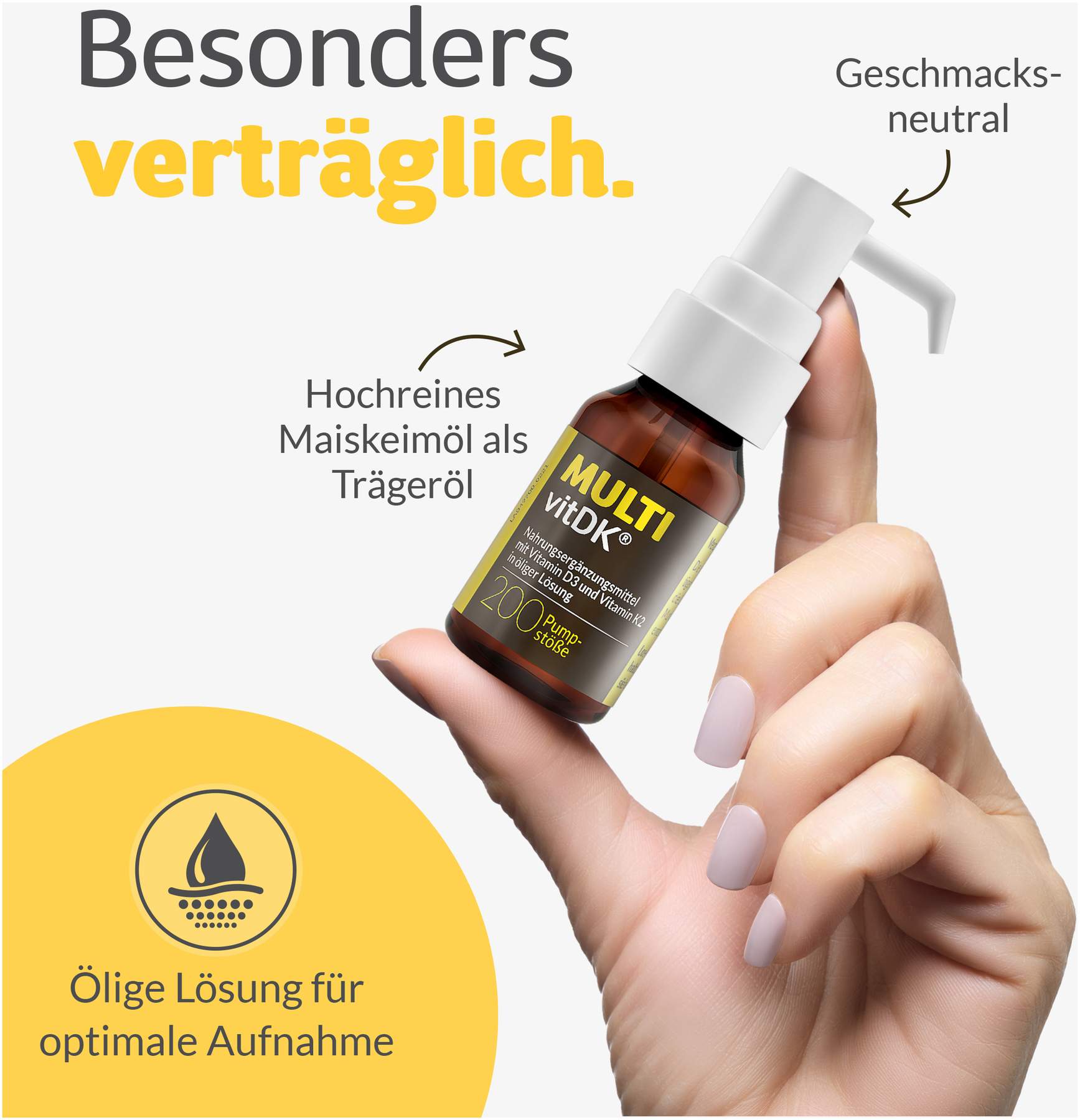 Multivitdk Lösung Vitamin D3+k2 10ml