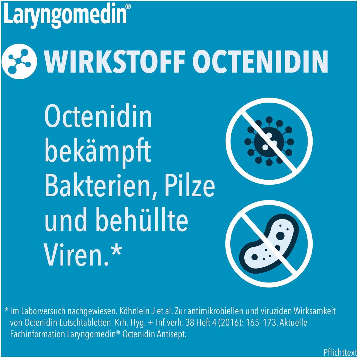 Laryngomedin Octenidin Antisept 2,6 mg Lutschtabl. 24 Stück