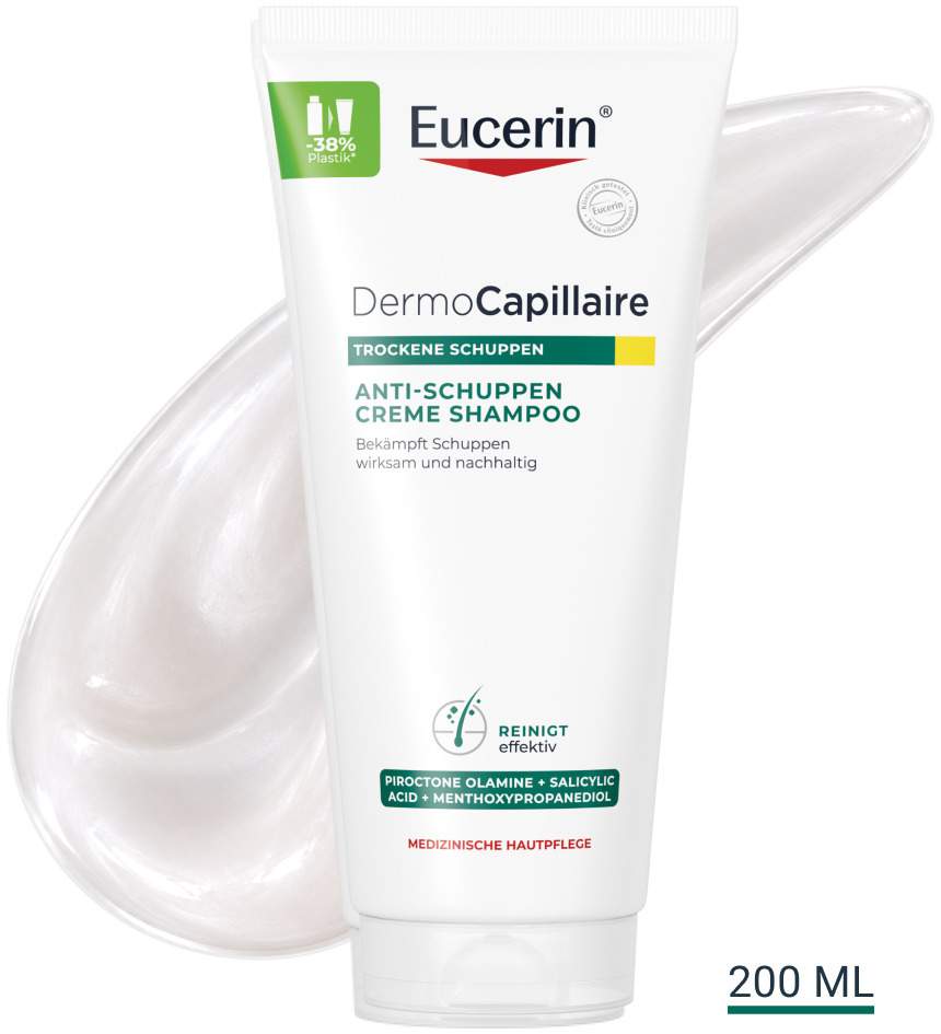 Eucerin DermoCapillaire 200 ml Anti-Schuppen Creme Shampoo