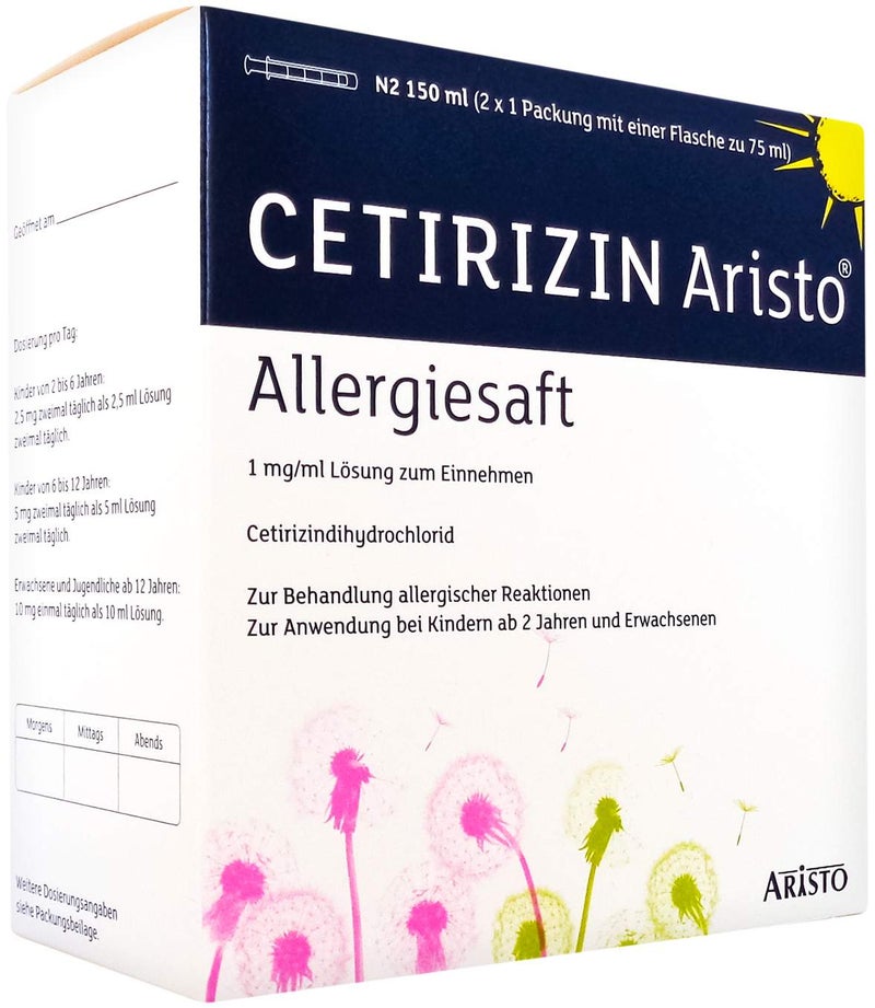 Cetirizin Aristo Allergiesaft 150 ml