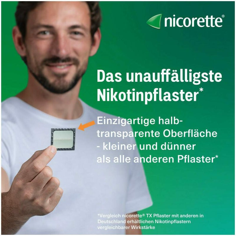 Nicorette TX Pflaster 25 mg 14 Pflaster