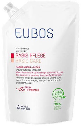 Eubos Flüssig Rot Nachfüllbeutel Mit Frischem Duft 400 ml Lotion