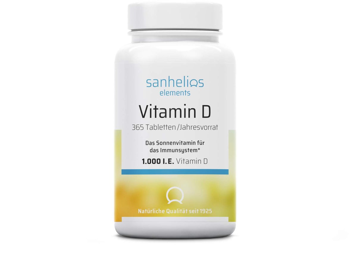 Sanhelios  Vitamin D 1.000 I.E. 365 Tabletten Jahresvorrat