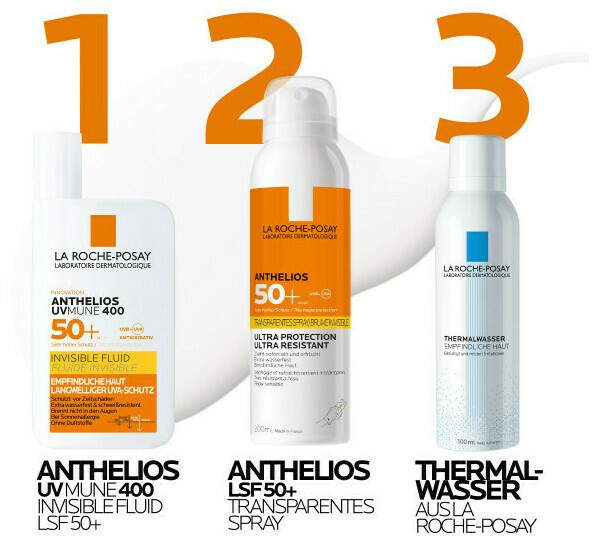 La Roche Posay Anthelios XL transparentes Körperspray LSF 50+