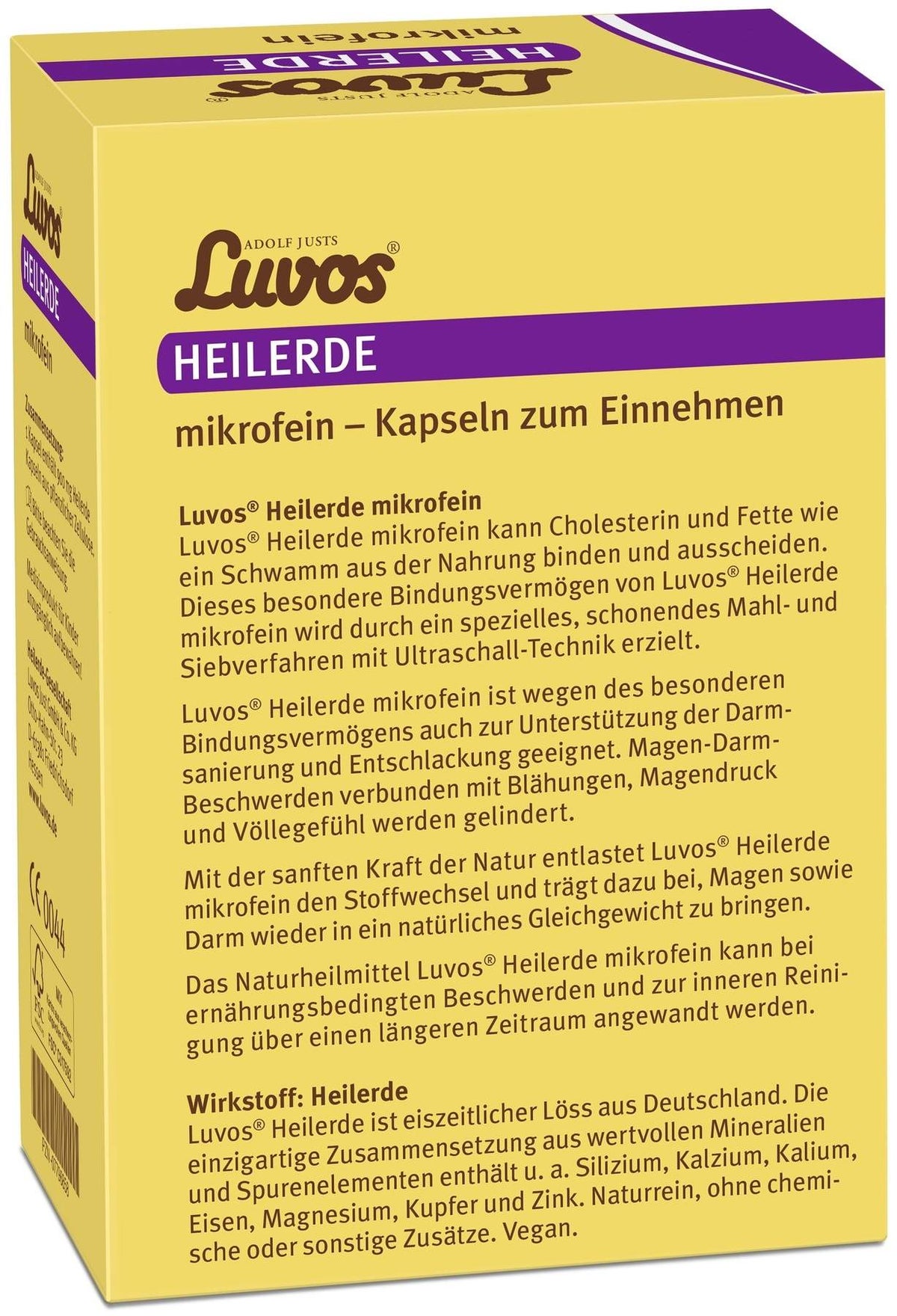 Luvos Heilerde Mikrofein 60 Kapseln