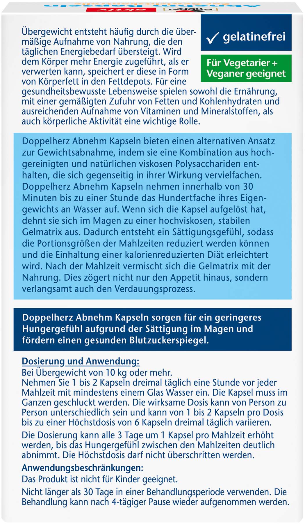 Doppelherz aktiv Abnehm Kapseln 30 Stück