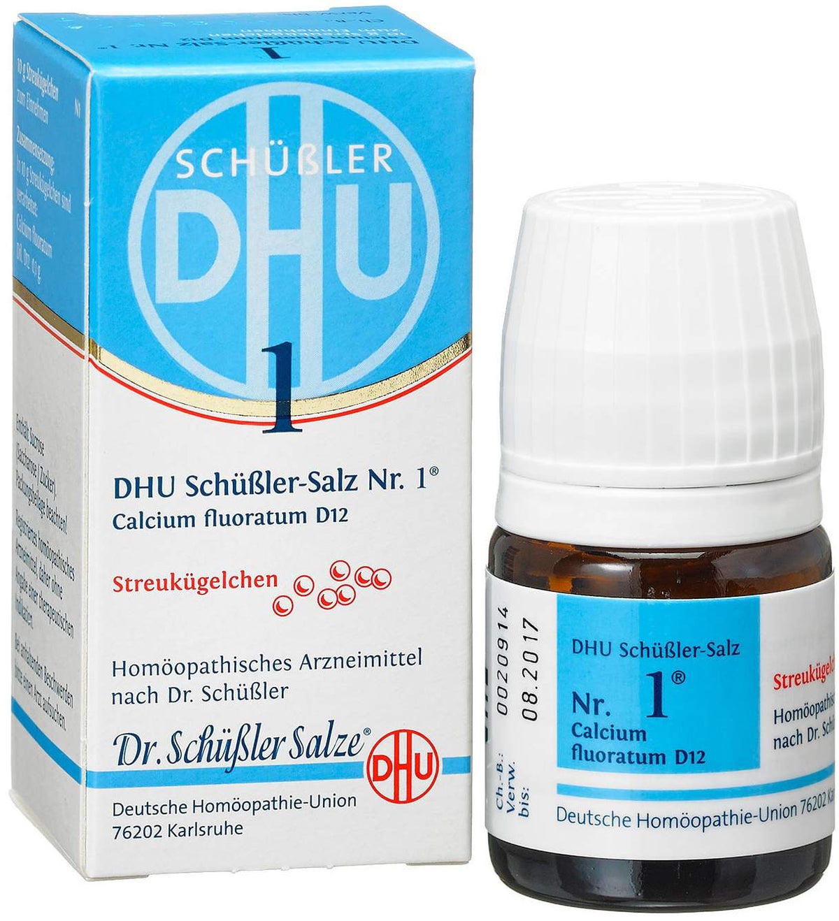 Biochemie Dhu 1 Calcium Fluoratum D12 10 G Globuli