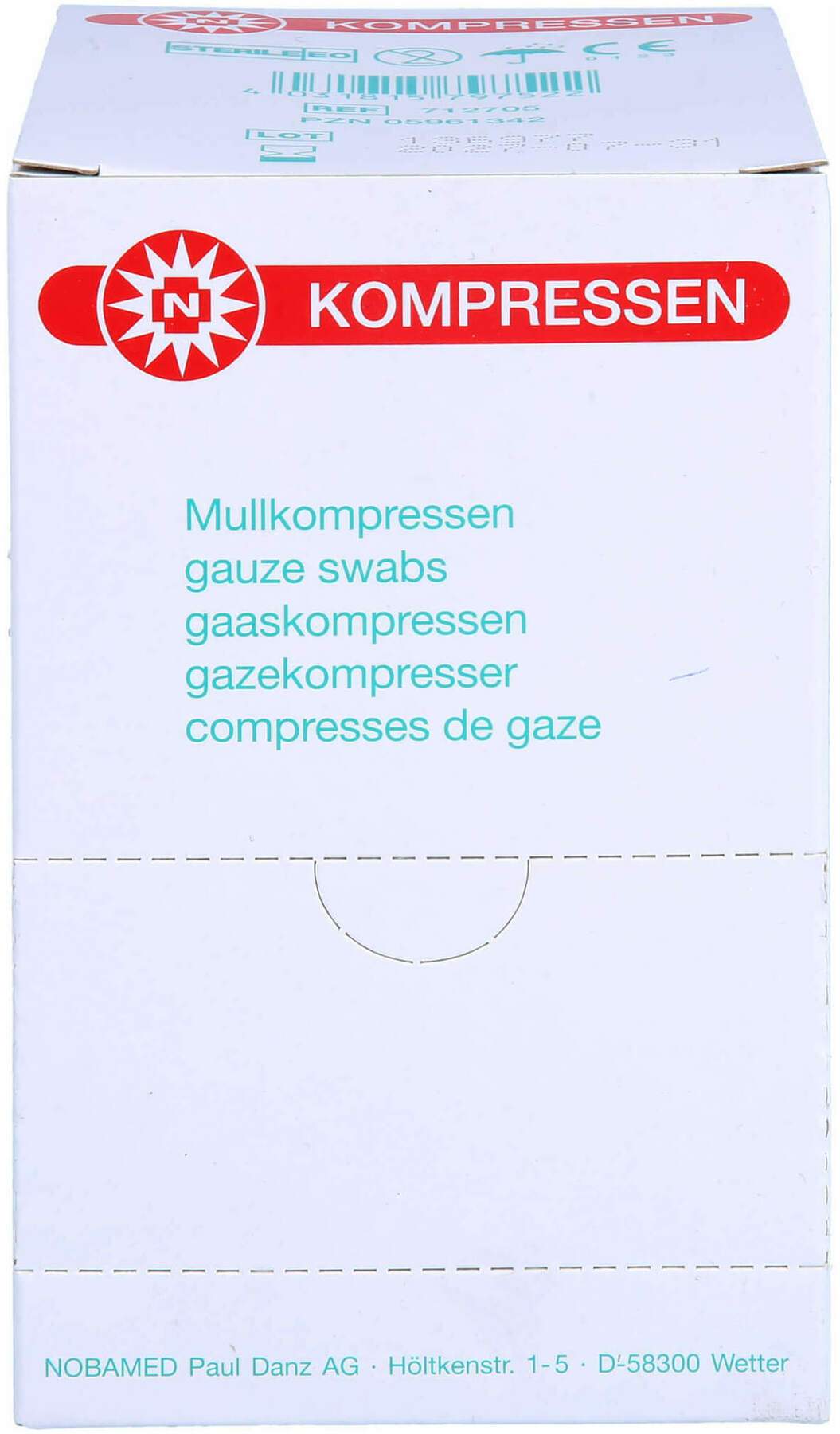 Kompressen Set 5x5cm 12fach