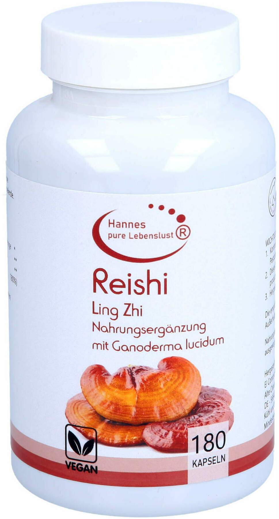 Reishi Vegi 180 Kapseln