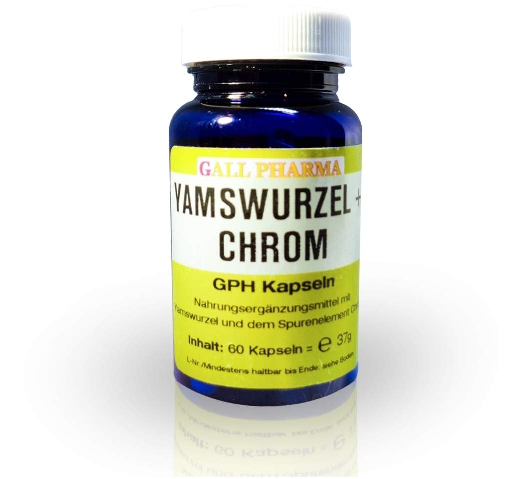 Yamswurzel + Chrom Gph 60 Kapseln