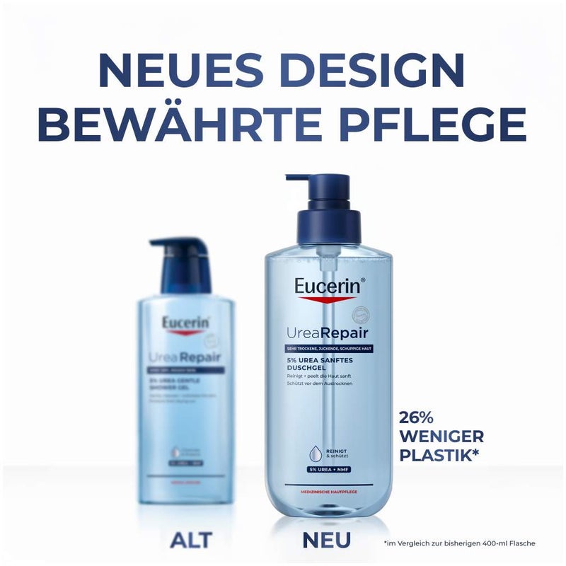 Eucerin UreaRepair 5% Urea Sanftes Duschgel 400 ml