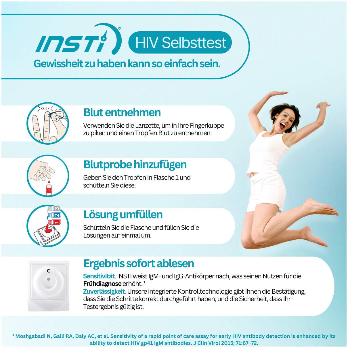 Hiv-Selbsttest Insti 1 Stück