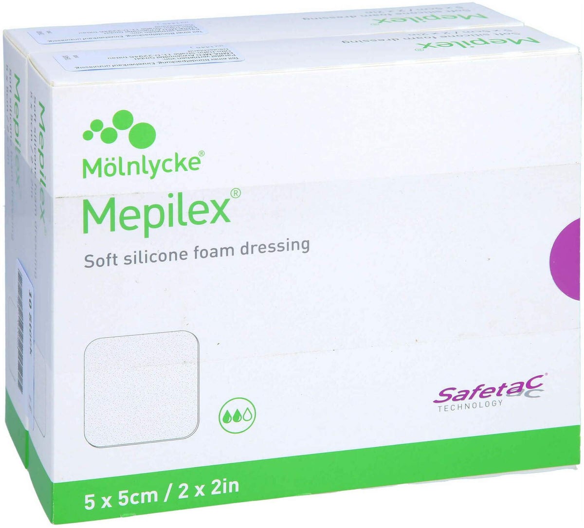 Mepilex 5 X 5 cm Schaumverband 10 Stück