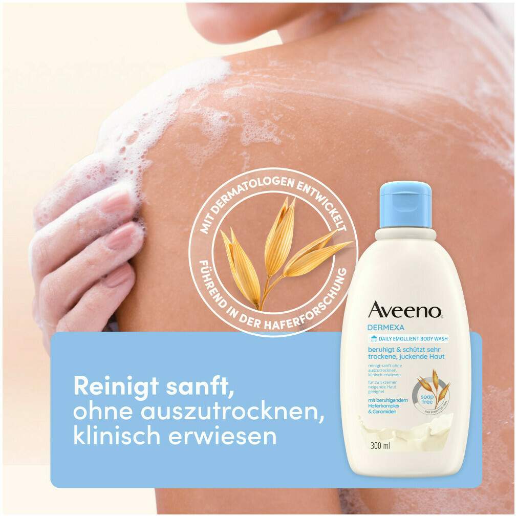 Aveeno Dermexa Emollientien Duschcreme 200 ml
