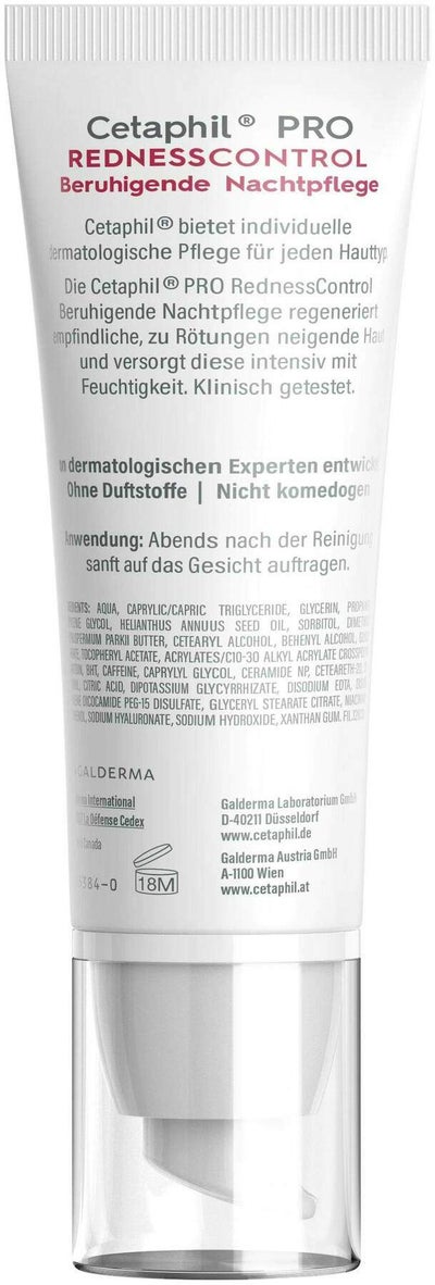 Cetaphil RednessControl beruhigende Nachtpflege 50 ml