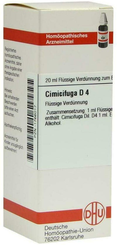 Dhu Cimicifuga D4 20 ml Dilution