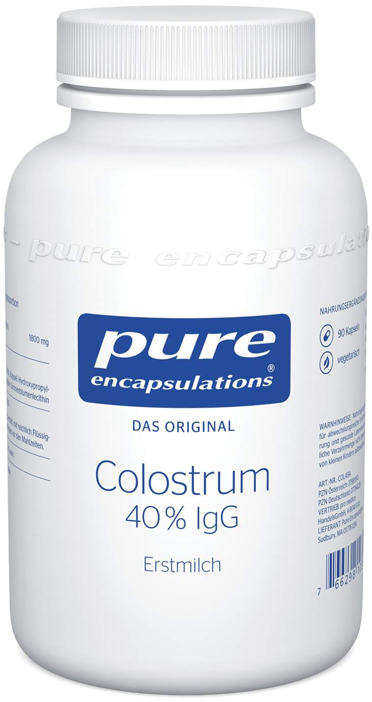 Pure Encapsulations Colostrum 40% Igg Kapseln