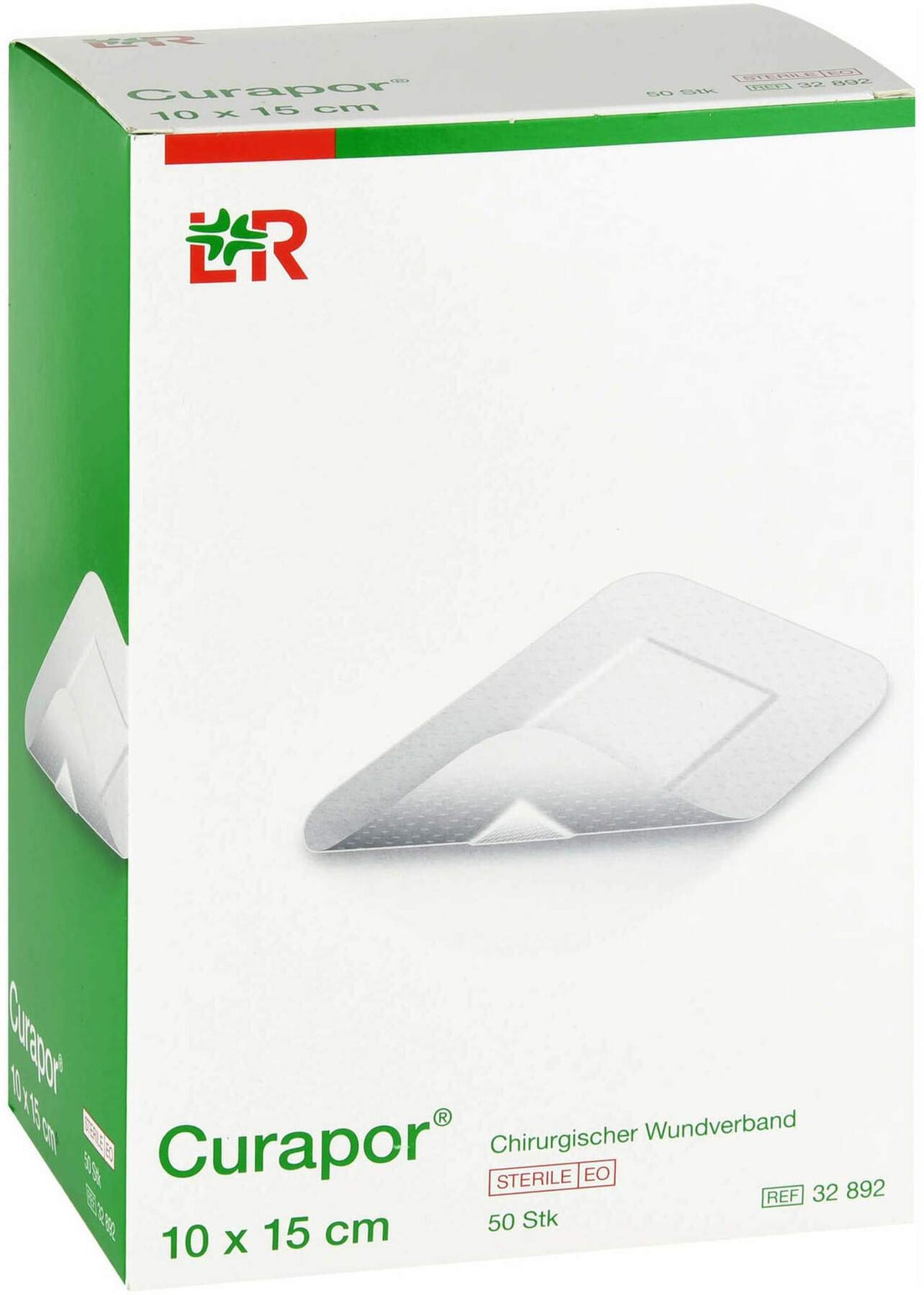 Curapor Wundverband Steril Chirurgisch 10 X 15 cm 50 Stück