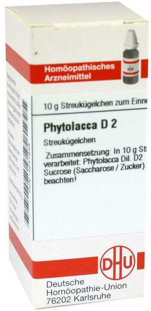 Dhu Phytolacca D2 10 G Globuli