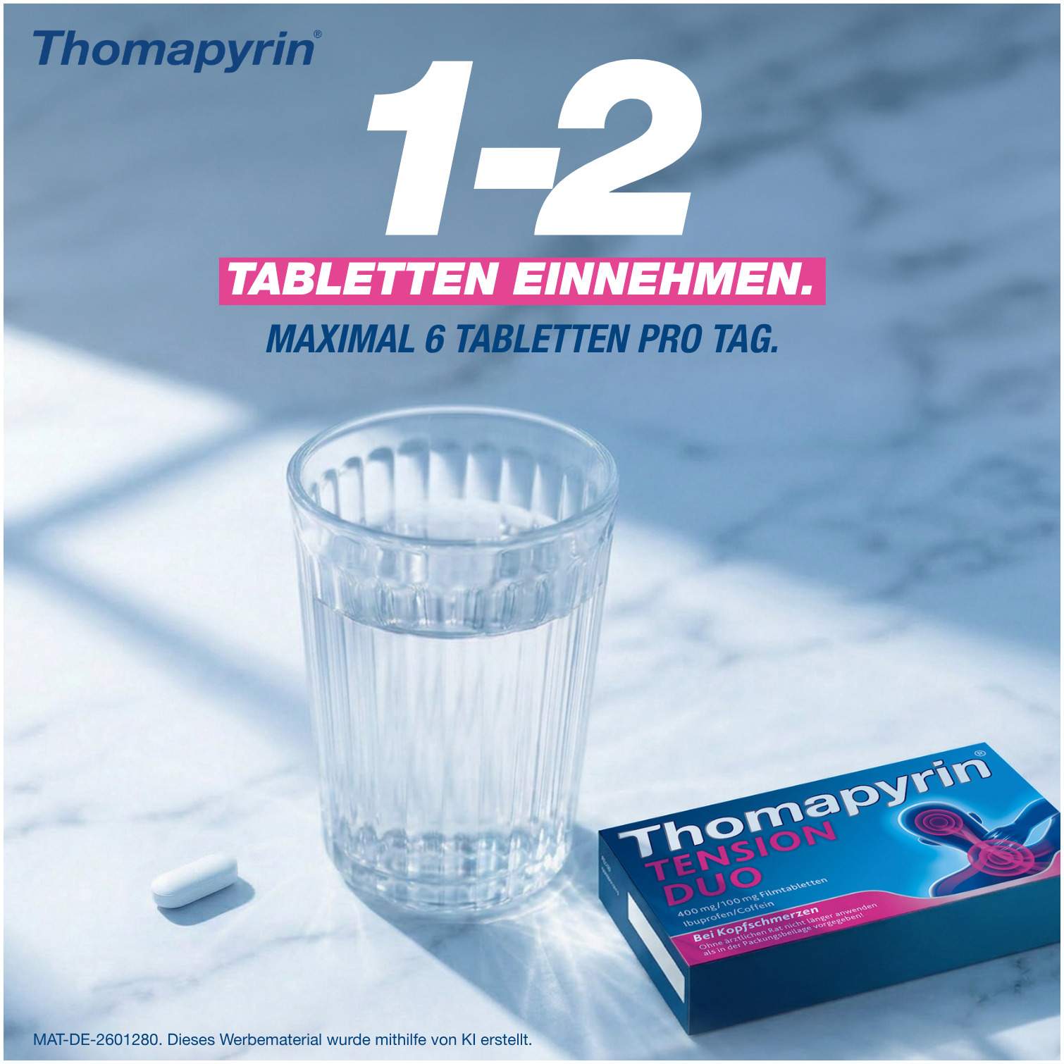 Thomapyrin Tension Duo 400 mg-100 mg 3 x 18 Filmtabletten