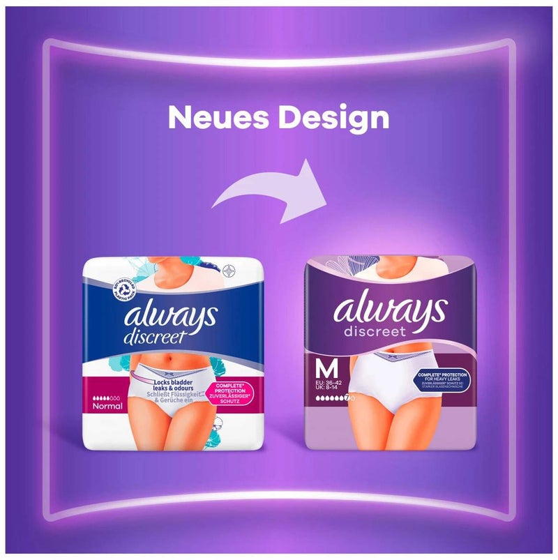 Always Discreet Inkontinenz Pants Plus M 10 Binden