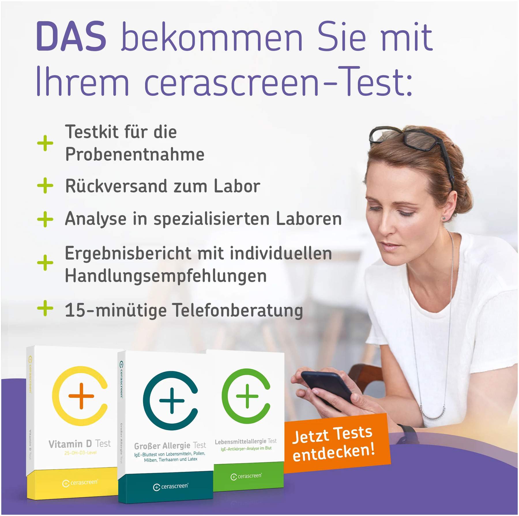 Cerascreen Freies Östrogen Test Speichel