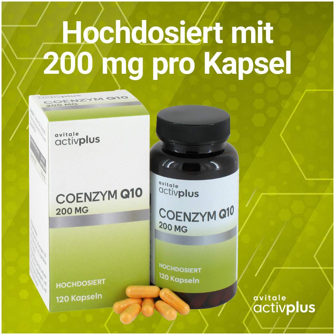 Activplus Coenzym Q10 200 mg 120 Kapseln