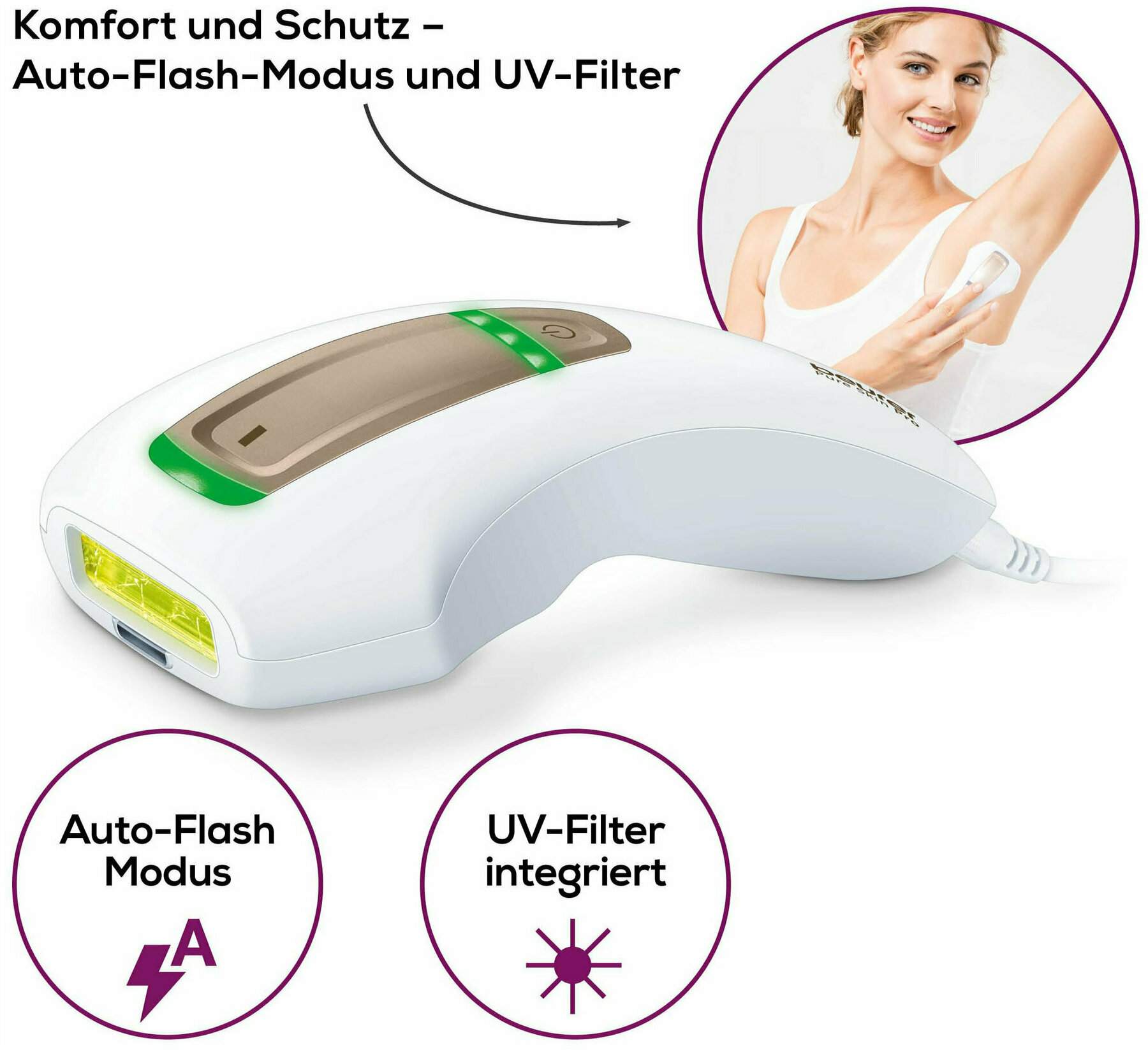 Beurer IPL 5500 Pure Skin Pro Haarentferner