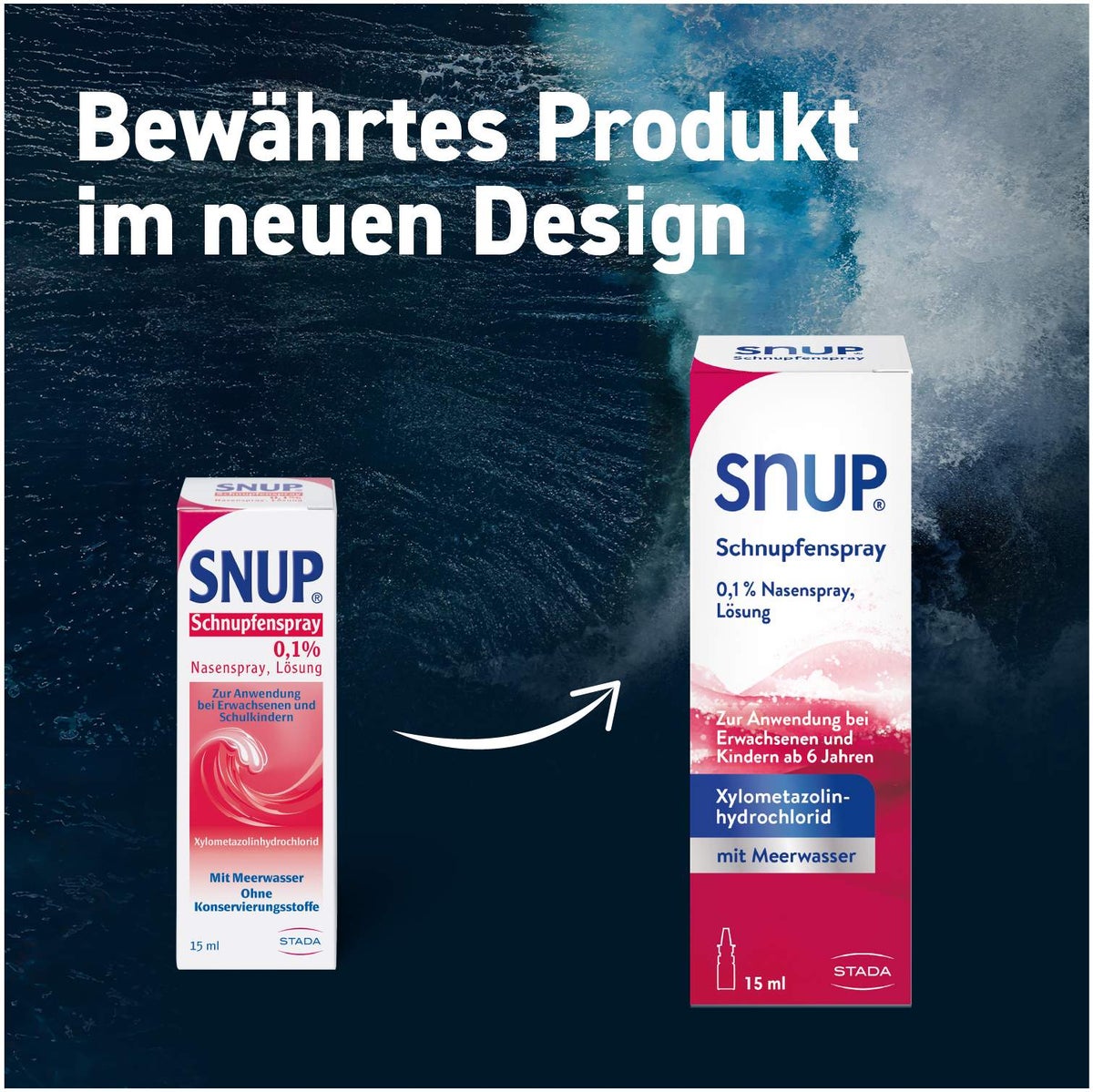Snup Schnupfenspray 0,1 % Nasenspray 15 ml