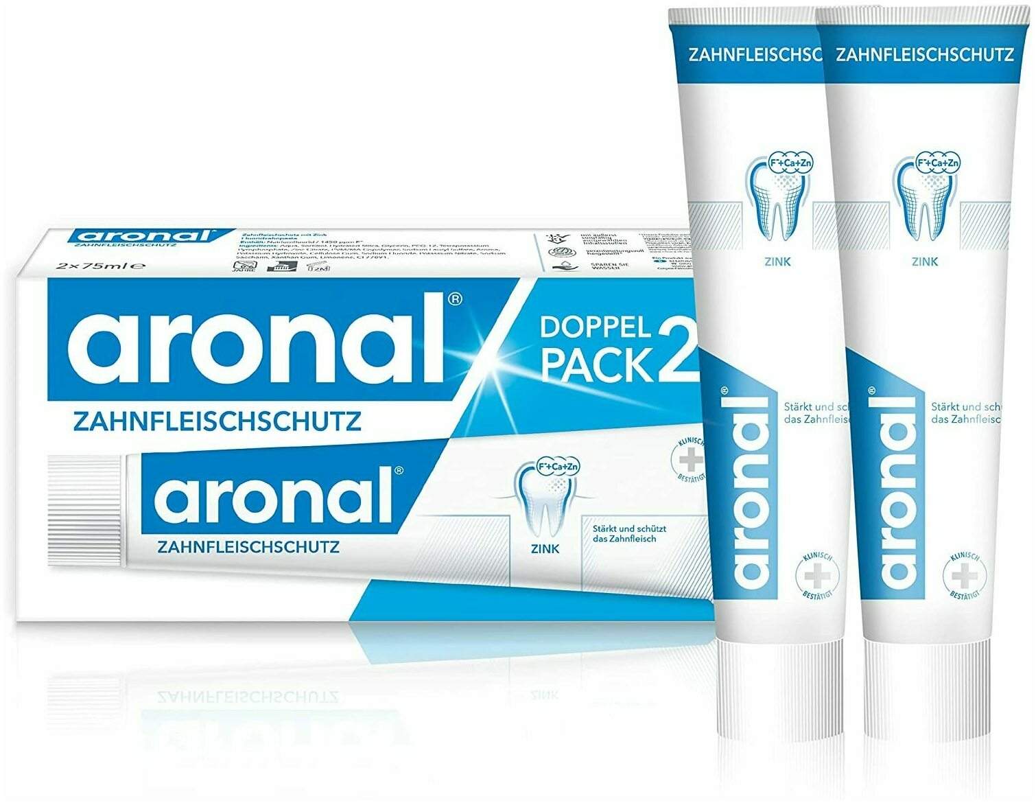 Aronal Zahnpasta Doppelpack 2 Stk